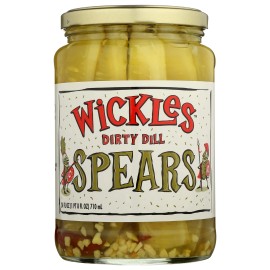 Wickles Pickles Dill Spears 24.0 oz (Pack of 6)