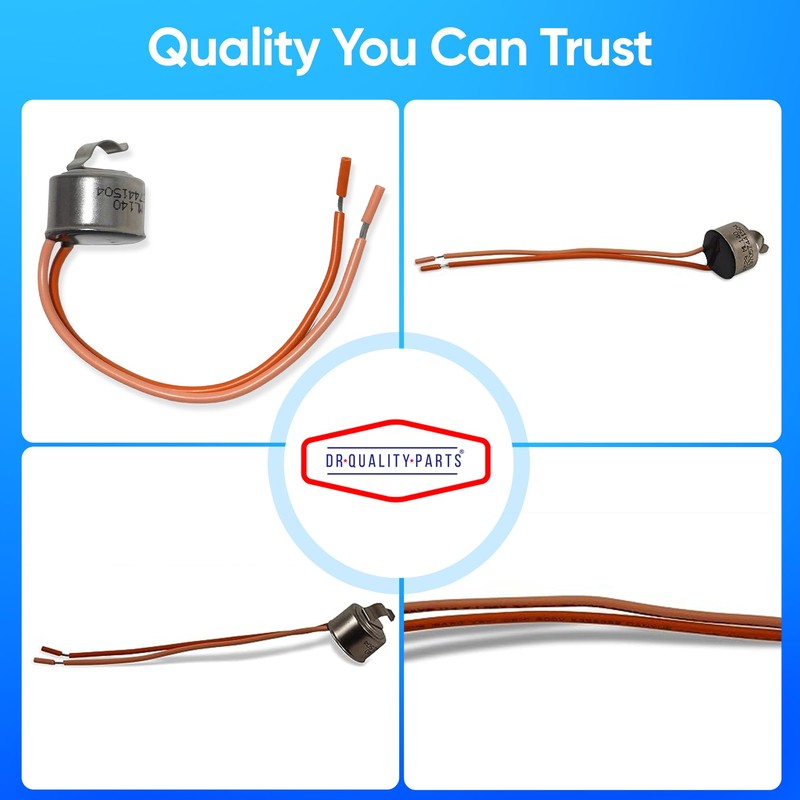DR Quality Parts Replacement Part for WR50X10068 Defrost Thermostat -for