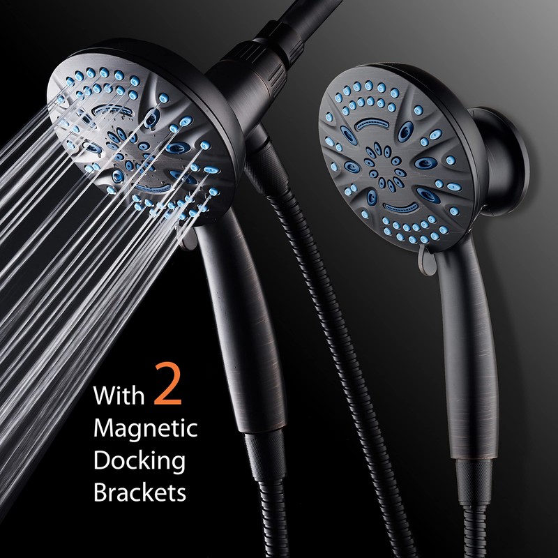 AquaCare Magneton High-Pressure 8-mode Handheld Shower Head with Magnetic Guidance