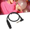Cable Mono XLR Hembra a Macho de 6,35 Mm, XLR