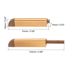 uxcell 2Pcs Push to Open Door Latch, Aluminum Alloy Magnetic Push Latches for Hidden Door, Cabinets, RV Drawers, Kitchen Cupboard, Gold