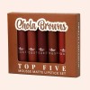 Italia Deluxe Top Five Mousse Matte Lipstick Set - Chola