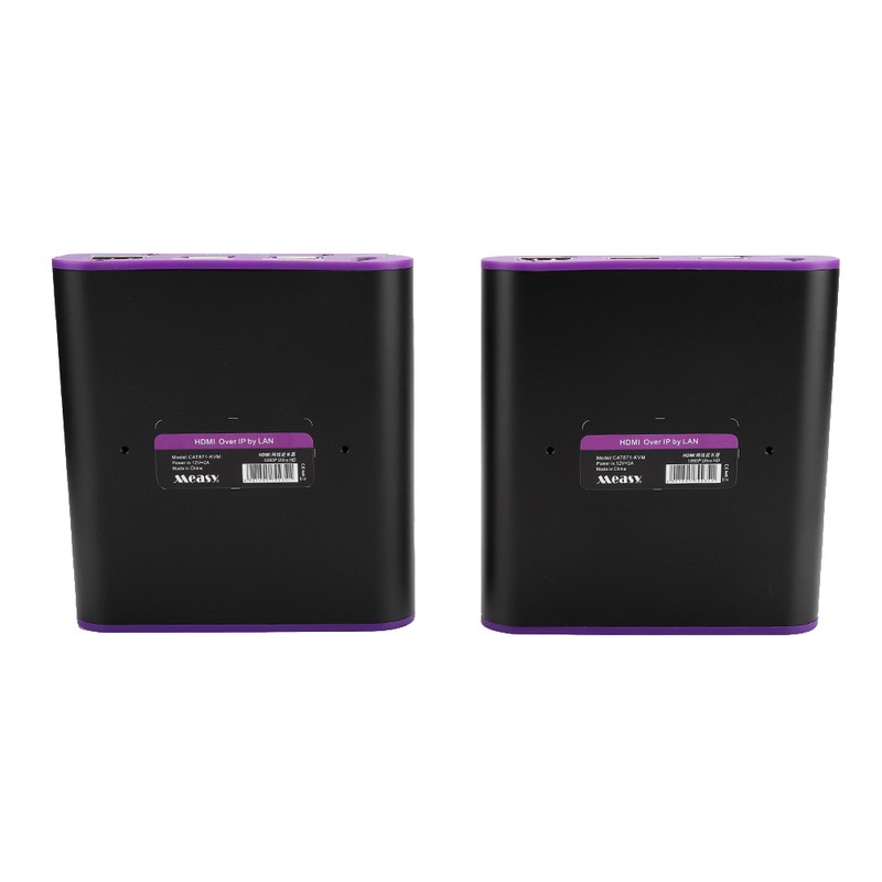 Measy CAT871-KVM 120m HDMI Fiber Optic Media Extender Transmitter Receiver