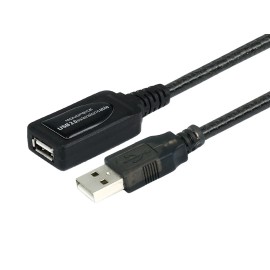 Monoprice USB-A Male to USB-A Female 2.0 Extension Cable Active 65 FT