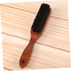 Ipetboom Portable Wooden Handle Beard Brush Styling Tool for Men's