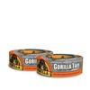 Gorilla Silver Duct Tape, 1.88" x 35 yd, Silver, (Pack