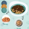 Gerrii 6 Pieces Shallow Cat Food Dish, Whisker Friendly, Lightweight,