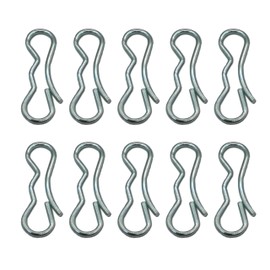 JoJoiasTop(10 Pack) 194208 Bow Tie Lock Cotter Pin for 194208 532194208 Cub Cadet MTD Troy-Bilt Craftsman Husqvarna Sears Lawn Mowers