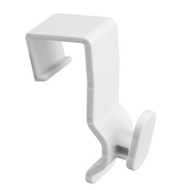 SOMA Window Hooks White 20 mm Set of 10 for Decorations, Glue-Free, No Screws