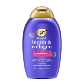 OGX Biotin & Collagen Conditioner, Nutrient-Rich Volume Conditioner Hair Conditioner with Biotin, Collagen and Wheat Proteins, Hair Care, Sulphate-Free, 385 ml (Pack of 1)