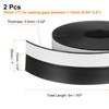 QUARKZMAN Pack of 2 Weather Strips Door Seal 16.4 ft