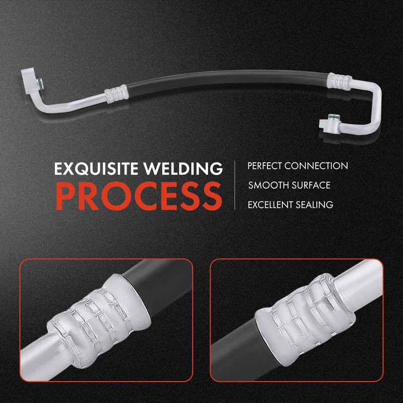 A-Premium A/C Suction Line Hose Assembly Compatible with Toyota Highlander