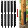 SDSNTE 10 Pack Fence Post Repair Stakes –14 Ga Heavy-Duty