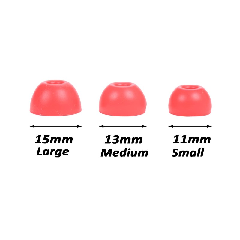 Replacement Silicone Tips Earbuds Buds Eartips Set for Beats Studio