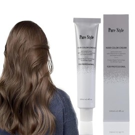 Tinte Permanente Profesional Purestyle De 100 Ml En Crema, Sin Amoníaco, Color Duradero, 100% De Cobertura De Canas, Brillo Natural, Para Todo Tipo De