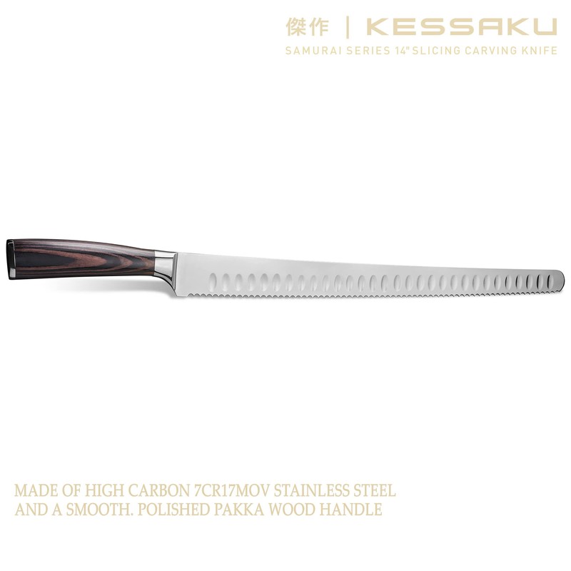 KESSAKU Carving Knife - 12 inch - Samurai Series -