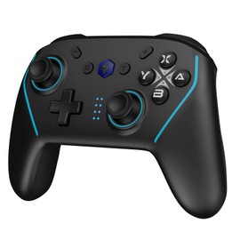 【2025年最新進化モデル】Switch2 コントローラー WOLF-V8M 背面ボタン付き ワイヤレス連射 マクロ機能 TURBO搭載 6軸ジャイロ HD振動 Switch/Switch2/Lite/OLED/PC/スマホ対応 日本語説明書付き（ブラック）