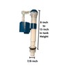 Toilet Fill Valve Replacement Adjustable Height - Compatible with Jacuzzi