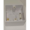 Éabcon Extra Deep Surface Mounted Back Box/Pattress 1 Gang Single