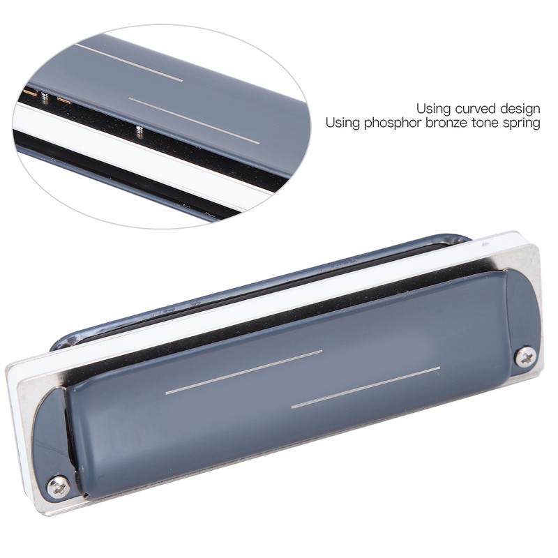 Blues Harp Harmonica 10‑Hole Professional Mouthorgan G Key Gifts Stainless