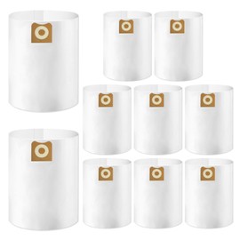 VF3502 Shop Vac Bags 3-Layer Pleated Paper Vacuum Filter Compatible With Ridgid 12 To 16 Gallon 5-20 Gallon Vacuums Shop Vac Hepa Filter Bag Size A, 23743（10 Pcs)