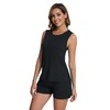 WiWi Pajamas for Women Tank Top Pajama Set Sleeveless Viscose