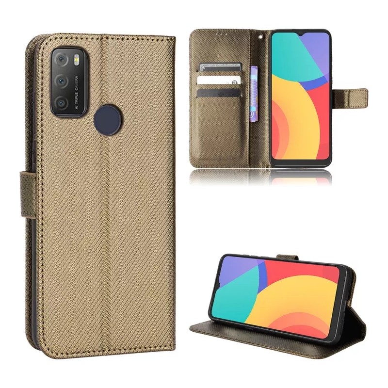 Generic 2×funda De Piel For Alcatel 1s 2021/3l 201/tcl 20e/20y