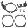 4 Bolt Throttle Cable Bracket Fits for Engine Intakes 92mm-102mm