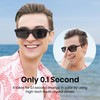 Cyxus P1176 0.1 Second Dimmable Sunglasses, Polarized Sunglasses, Blue Light