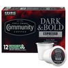 Community Coffee Dark & Bold Espresso Roast 12 Count Coffee