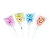 Fun Express Easter Bunny Shaped Swirl Lollipops Individually Wrapped -