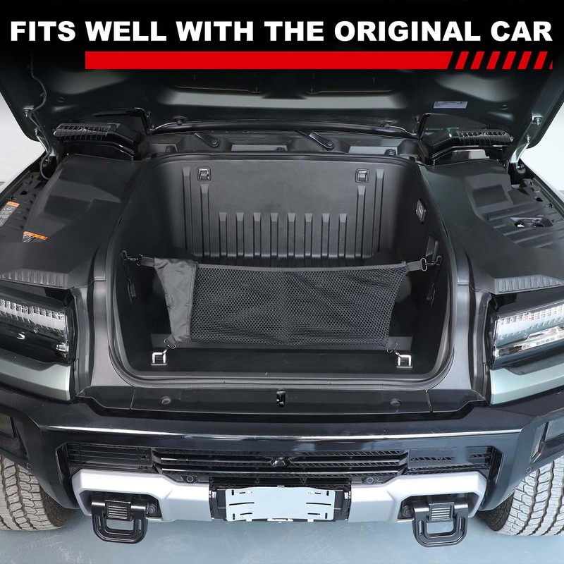 Front Trunk Cargo Net for Hummer EV Accessories, Fits 2024