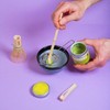 OSSU - Matcha Tea Whisk, Green Ribbon, Natural Bamboo Tea