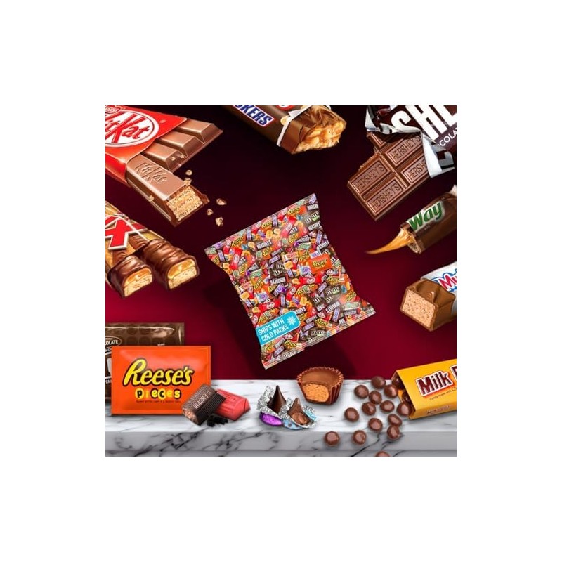 Bulk assortment chocolate bundle. ultimate variety chocolate mix 10lbs