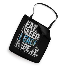 Eat Sleep Beach Repeat Summer Vacation Beach Lovers Tote Bag