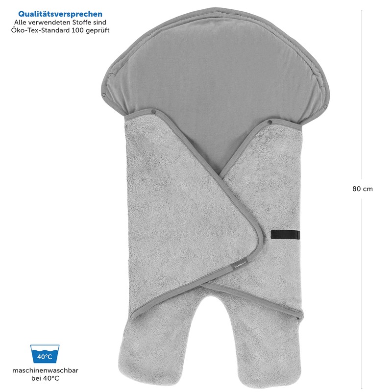 ZAMBOO Winter Baby Car Seat Wrap Blanket with Legs and