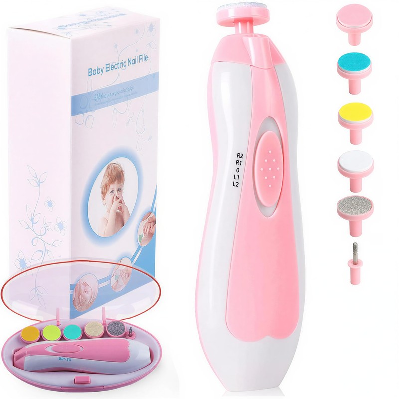 Lima de uñas bebe, Cuidado de uñas para bebés eléctrico