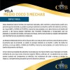 Veladora De Coco Eleguua 3 Mechas Abre Camino, Medio Coco
