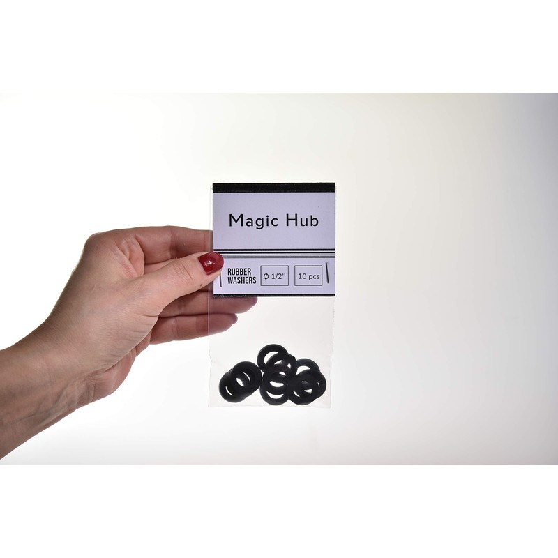 Black Rubber Washer Large Rubber Washers 1 1/4" OD x