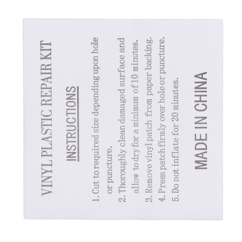 50Pcs Swimming Pool Transparent Repair Sticker Self Adhesive Repair Patch