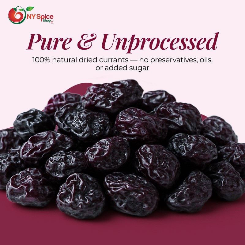 NY Spice Shop Currants Dried Fruit - 1 Pound Currant