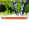 Offset Extension Wrench with 1/4in 3/8in 1/2in Drive Adapter Multifunctional