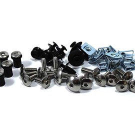 Speedy Fasteners fits Suzuki GSX-R 600 K6-K7 2006-2007 Stainless Steel Fairing Bolt Kit for Fairings & Screen