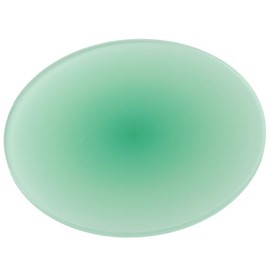 couponhub 4 Pieces of Colored Acrylic Coasters, 3.8-inch Circular Colored Non Slip Table Coasters, Acrylic Colored Insulated Tableware Coasters, Table Decoration Coasters(Green)