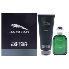 Jaguar Green for Men - 2 Pc Gift Set 3.4oz EDT Spray, 6.76oz Bath and Shower Gel
