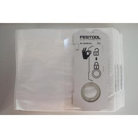 5 Pack 204308 CT Mini/Midi -2/5 Filter Bags Compatible with Festool CT MINI, CT MINI I, CT MIDI and CT MIDI I from 2019 Onwards, CTC MINI/MIDI and CT 15
