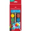 Faber-Castell 125018 Watercolour Box 12 Colours Including Brush Painting Box