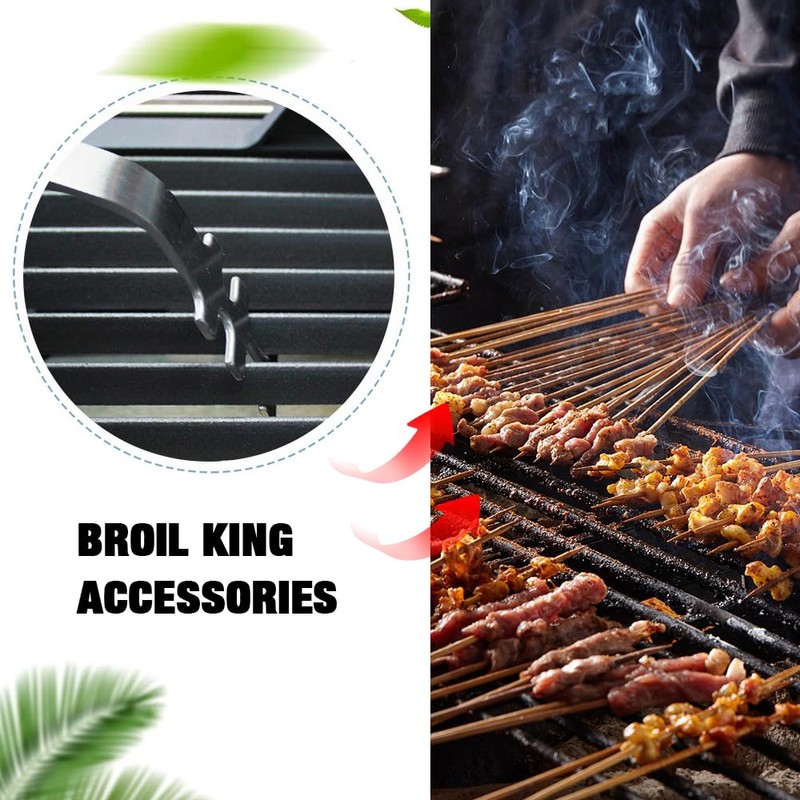 BNGXR Heat-resistant grill grate lifter, stainless steel grill grate puller,