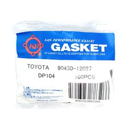 K.P Gasket Oil Fan Drain Plug Gasket DP104 Toyota 100pcs 90430-12027