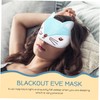 Healeved 4pcs Cartoon Eye Mask Portable Eye Cover for Boys